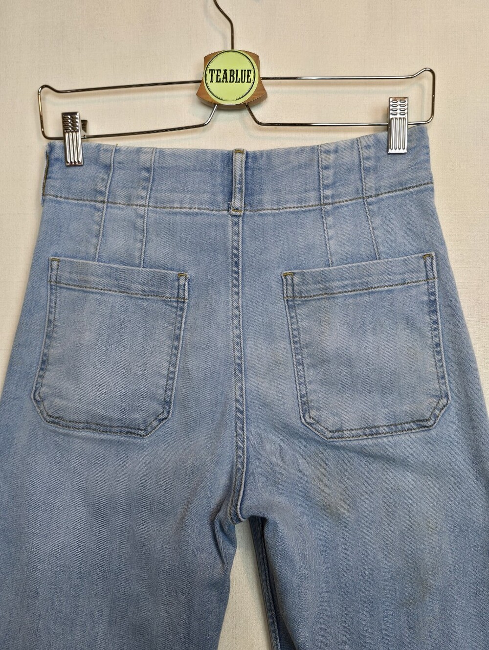 Maeve The Denim Colette Cropped Wide-Leg Jeans 28 - Picture 8 of 16
